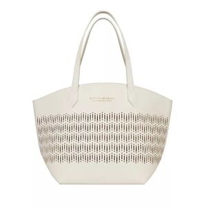 New Donna Karan Cashmere Neutral Travel Purse Shopper Tote Beach Bag Nwt